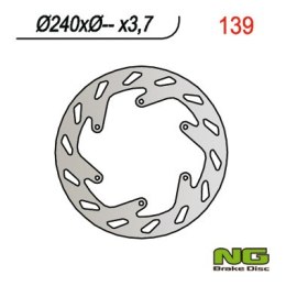 NG TARCZA HAMULCOWA PRZÓD GS/EGS/LC4 240X-X3,7