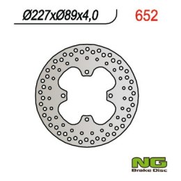 NG TARCZA HAMULCOWA PRZÓD 227X89X4 250 300 325 330 335 350 400 425 450 455 500 700 800