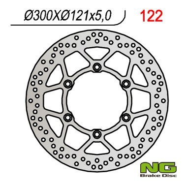 NG TARCZA HAMULCOWA PRZÓD DR650 91-95 DR800 90-95 NG TARCZA HAMULCOWA PRZÓD DR650 91-95 DR800 90-95