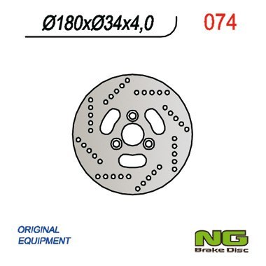 NG TARCZA HAMULCOWA PRZÓD SUZUKI SKUTERY 50