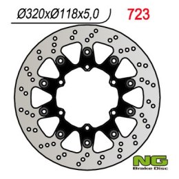 NG TARCZA HAMULCOWA PRZÓD , SUPERMOTO 320X118X5