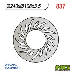 NG TARCZA HAMULCOWA PRZÓD YAMAHA DT50R 03-08 XT125