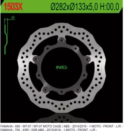 NG TARCZA HAMULCOWA PRZÓD YAMAHA MT 07 14-16 XSR
