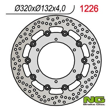 NG TARCZA HAMULCOWA PRZÓD YAMAHA XT660 X 04-15