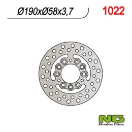 NG TARCZA HAMULCOWA TYŁ APRILIA 50 SKUTER, CPI, BETA, GENERIC, GILERA, PEUGEOT, PGO, SYM, 190X58X3, 7