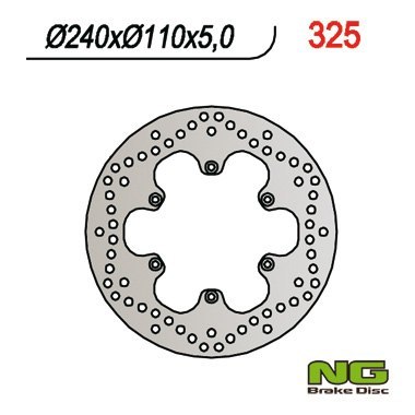 NG TARCZA HAMULCOWA TYŁ APRILIA BMW F 650 94-15