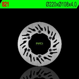 NG TARCZA HAMULCOWA TYŁ GAS GAS 125/200/250/400/450/515 220X108X4 6X6,5 MM