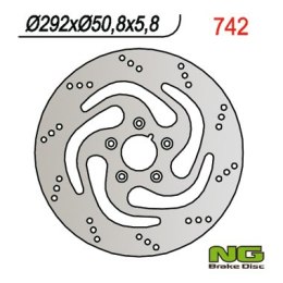 NG TARCZA HAMULCOWA TYŁ HARLEY DAVIDSON 883 1340
