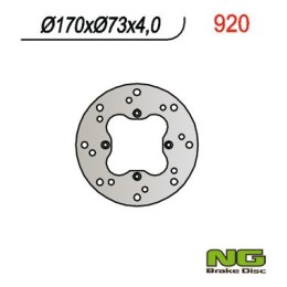 NG TARCZA HAMULCOWA TYŁ HONDA TRX 650 RINCON 05-06