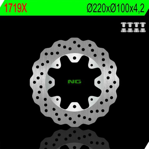 NG TARCZA HAMULCOWA TYŁ KAWASAKI ER 13-17 KLE 650