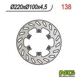 NG TARCZA HAMULCOWA TYŁ KAWASAKI KX 125 250 89-02