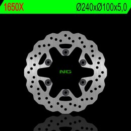 NG TARCZA HAMULCOWA TYŁ KAWASAKI KLX 250 09-17 240X100X5,0 MM 6X10,50 WAVE