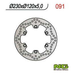 NG TARCZA HAMULCOWA TYŁ KAWASAKI KLR 650 90-07 KLE