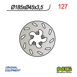 NG TARCZA HAMULCOWA TYŁ EXC 50 99-00 185X45X3,5