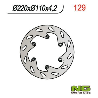 NG TARCZA HAMULCOWA TYŁ KTM SX EXC LC4
