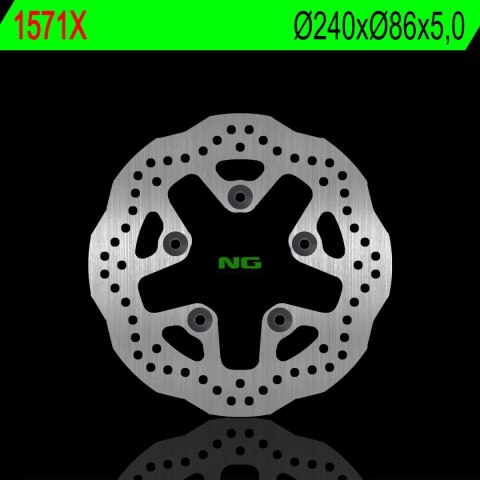NG TARCZA HAMULCOWA TYŁ KTM SUPER DUKE 1290 14-18 240X86X5,0 MM 5X8,5 WAVE