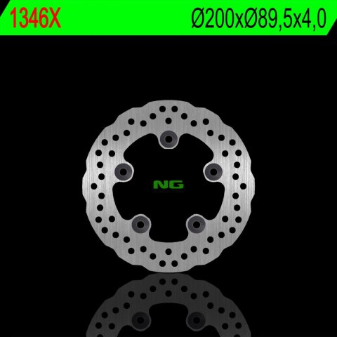 NG TARCZA HAMULCOWA TYŁ KYMCO GRAND DINK 125/300 12-15, LIKE 125/150/200 09 NG TARCZA HAMULCOWA TYŁ KYMCO GRAND DINK 125/300 12-15, LIKE 125/150/200 09