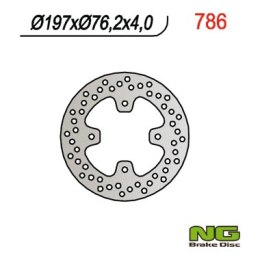 NG TARCZA HAMULCOWA TYŁ POLARIS PREDATOR 500 00-08