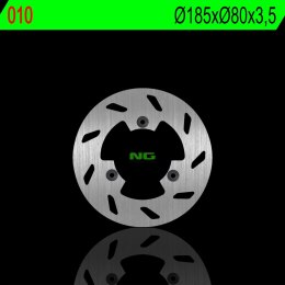 NG TARCZA HAMULCOWA TYŁ RIEJU RJ 50 99-03, RR 97-04 185X80X3,5 MM 3X8,5