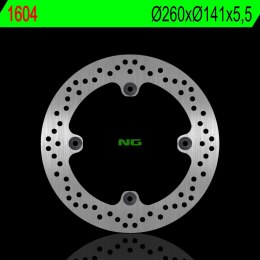 NG TARCZA HAMULCOWA TYŁ SUZUKI DL 1000 V-STROM 02-21 260X141X5,5 MM 4X10,5
