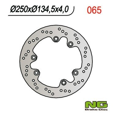 NG TARCZA HAMULCOWA TYŁ SUZUKI DR 600 650 750 800