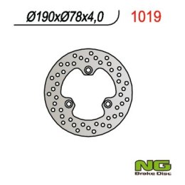 NG TARCZA HAMULCOWA TYŁ SUZUKI LTR 450 06-09