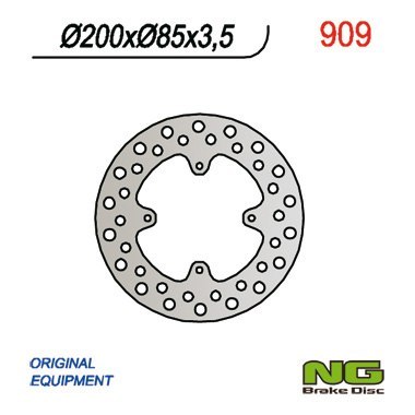 NG TARCZA HAMULCOWA TYŁ SUZUKI RM 85 05-16