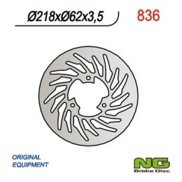NG TARCZA HAMULCOWA TYŁ YAMAHA DT50R 03-06 DT50SM