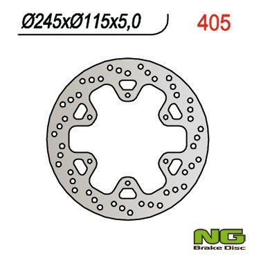 NG TARCZA HAMULCOWA TYŁ YAMAHA XTZ 750 92-95