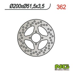 NG TARCZA HAMULCOWA TYŁ YAMAHA YFM 350 YFZ 450 03-