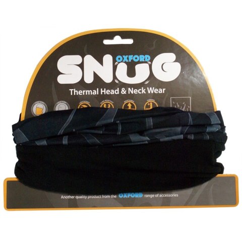 OXFORD KOŁNIERZ TERMICZNY SNUG FLAMES /SZARY