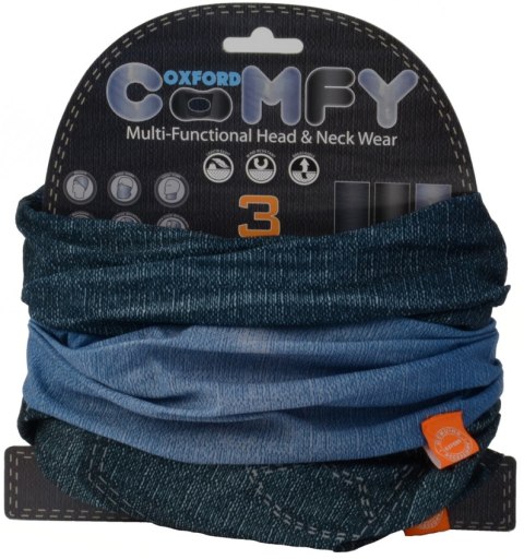 OXFORD KOŁNIERZ COMFY 3 SZT. JEANS