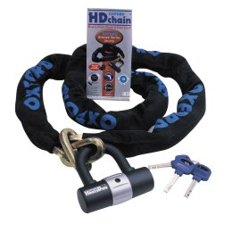 OXFORD ŁAŃCUCH HEAVY DUTY Z KŁÓDKĄ DŁ. 2M SS 10MM