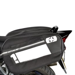 OXFORD SAKWY BOCZNE DUŻE F1 PANNIER LARGE 55L BLACK POJEMNOŚĆ 45
