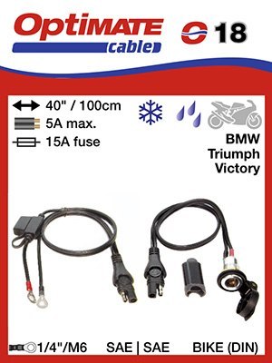 OPTIMATE GNIAZDKO ZAPALNICZKI DIN 12V MOTOCYKLOWA