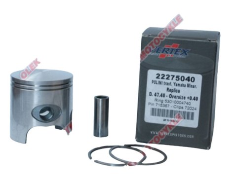 VERTEX TŁOK POLINI, MINARELLI, YAMAHA 46,95MM SWORZEŃ 10MM