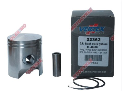 VERTEX TŁOK TOP PERFORMANCES SKUTERY 50 SWORZEŃ 12MM