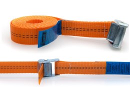 BIKETEC PAS TRANSPORTOWY 35MM/4MB Z KLAMRĄ SAMOZACISKOWĄ ORANGE