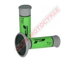 PROGRIP MANETKI PG790 OFF ROAD 22+25 MM, DŁ.115 MM BLACK/GRAY/GREEN TRÓJSKŁ