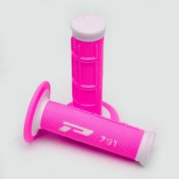 PROGRIP MANETKI PG791 OFF ROAD 22+25MM, DŁ.115MM FUKSJA FLUO DWUSKŁ. 791-243 PG791WH FX