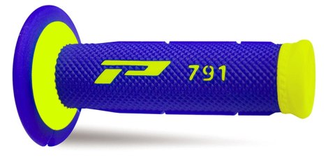 PROGRIP MANETKI PG791 OFF ROAD 22+25MM, DŁ.115MM FLUO DWUSKŁ. 791-252 PG791YLF BL