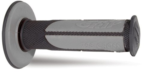 PROGRIP MANETKI PG798 OFF ROAD 22+25MM, DŁ.115MM DWUSKŁ. HALF WAFFLE 798-171 PG798BK GR
