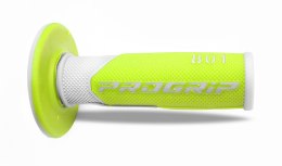 PROGRIP MANETKI PG801 OFF ROAD 22+25MM, DŁ.115MM FLUO DWUSKŁ. 801-244 PG801WH YLF