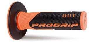 PROGRIP MANETKI PG801 OFF ROAD 22+25MM, DŁ.115MM FLUO DWUSKŁ. PG801ORF BK 801-296