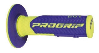 PROGRIP MANETKI PG801 OFF ROAD 22+25MM, DŁ.115MM FLUO DWUSKŁ. 801-252 PG801YLF BL