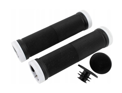 PROGRIP MANETKI PG999 ATV JET SKI 22+22MM, DŁ. 120MM Z BIAŁĄ BLOKADĄ LOCK-ON 999-101