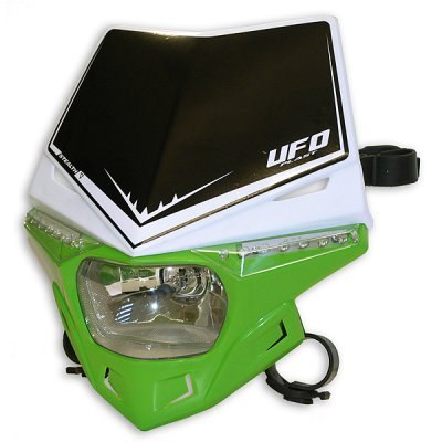 UFO LAMPA BICOLOR STEALTH HOMOLOGOWANA LED ZIELONY