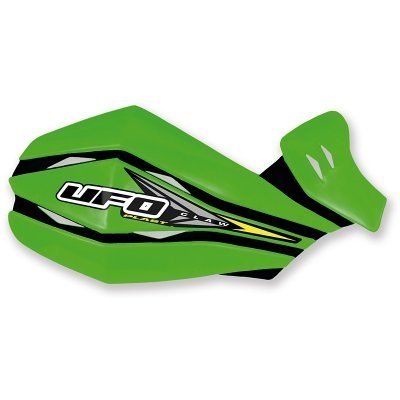 UFO OSŁONY RĄK CLAW GREEN Z MOCOWANIAMI 22MM --S