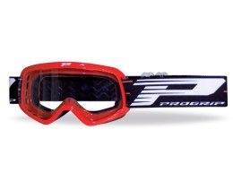 PROGRIP GOGLE PG3101-107 CH KID DZIECIĘCE SZYBA PG3113CH PRZEŹROCZYSTA 1MM PODWÓJNA, NO FOG, ANTI UV 3101-107