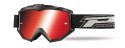 PROGRIP GOGLE PG3204 DARK SIDE BLACK MATT SZYBA PG3248 RED LUSTRZANA ANTISC